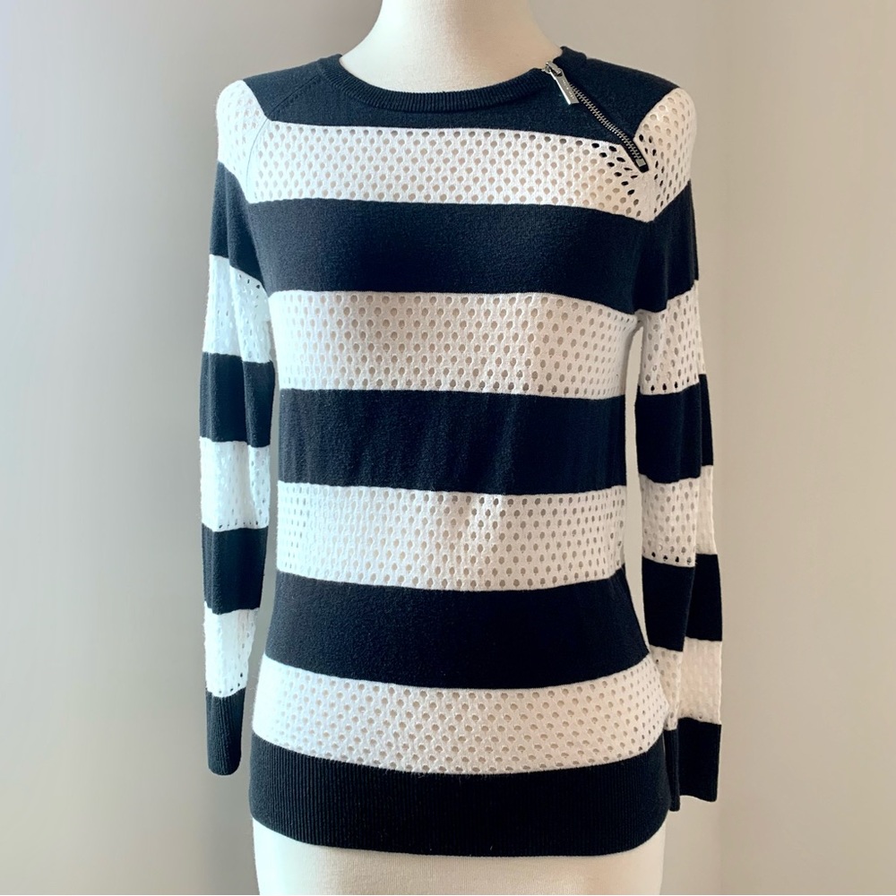 Michael Kors Striped Sweater | Small